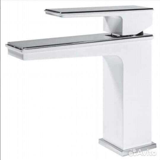 Cмеситель для раковин Grocenberg GB2088 Белый/Хром