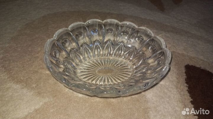 Салатник хрустальный