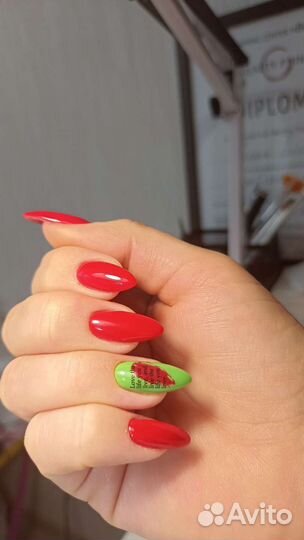 Маникюр с покрытием гель лак