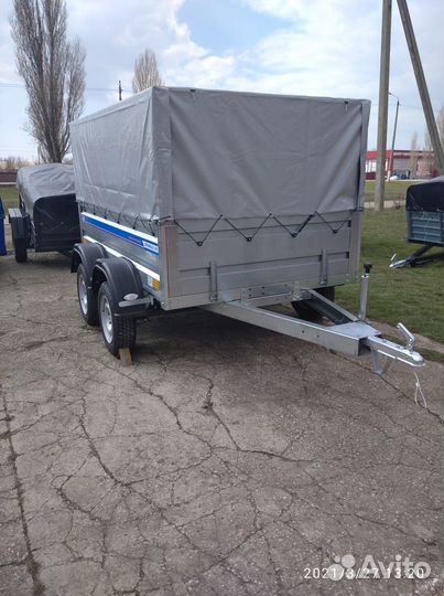 Двухосный прицеп 
