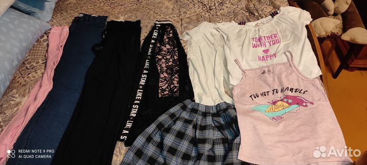 Вещи пакетом для девочки