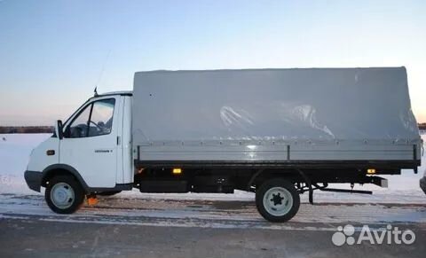 Грузоперевозки газель удлинённая 4.2 м. тент