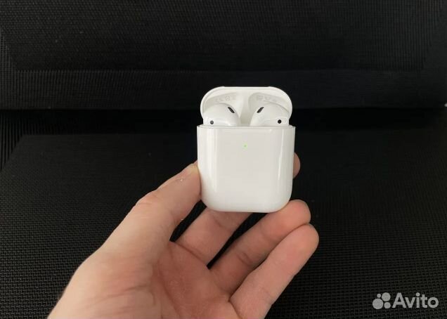 AirPods 2 Premium+ (Гарантия+Чехол)