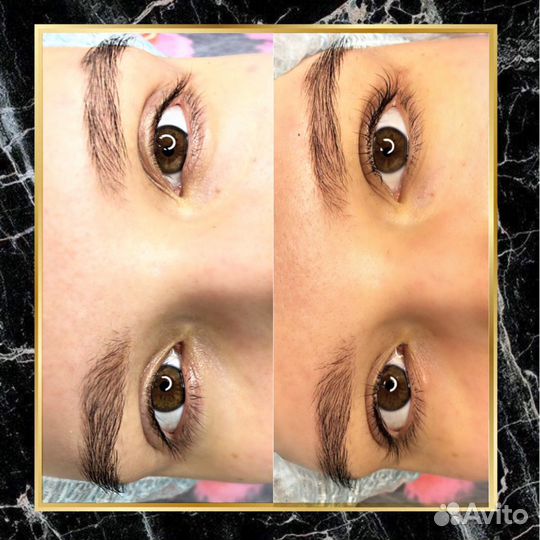 Биотатуаж, архитектура, окрашивание бровей, ламини