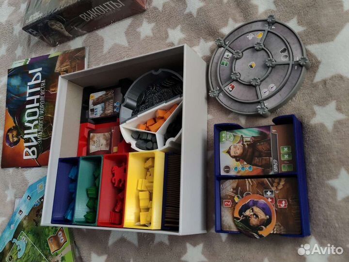 Настольная игра Виконты Западного королевства. Орг