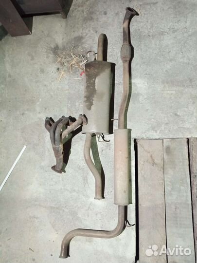 Выхлопная система на гранту