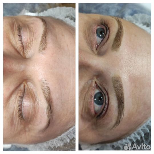 Перманентный макияж бровей, губ, межресничка