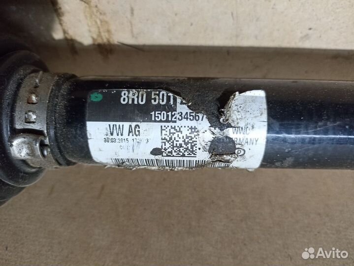 Полуось задняя правая Audi A6 C7 (2011—2014)