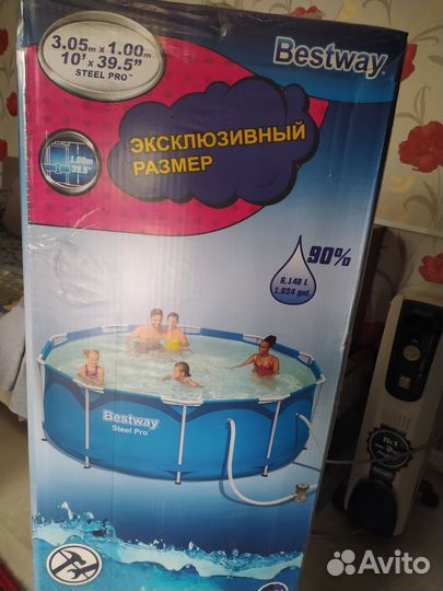 Каркасный бассейн новый