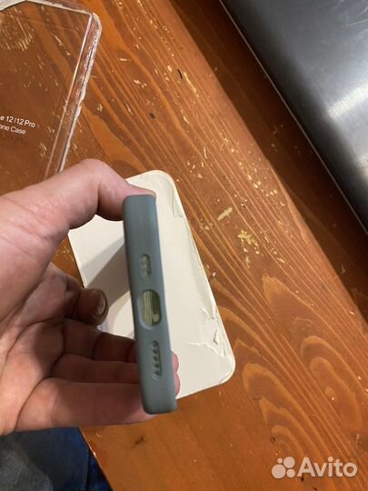 Чехол на iPhone 12 /12 pro, зелёный