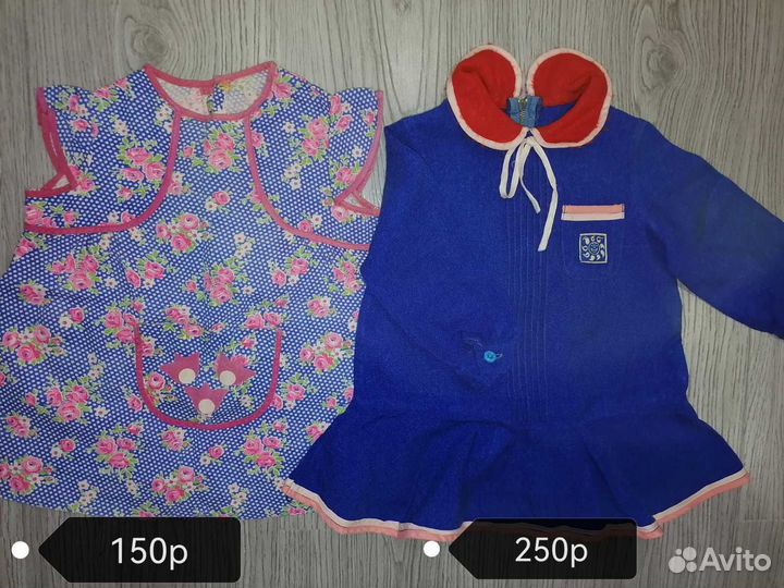 Платья детские СССР