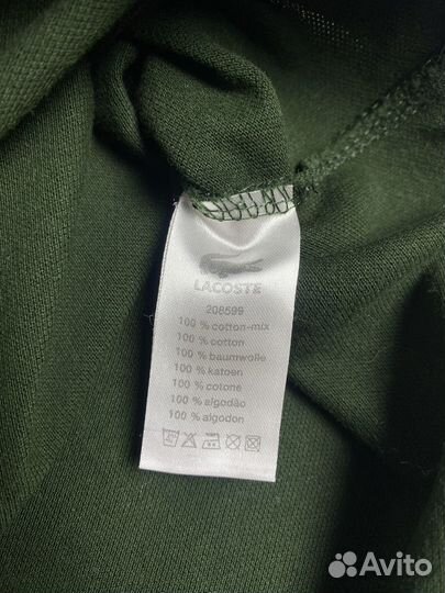 Винтажное поло регбийка lacoste оригинал М