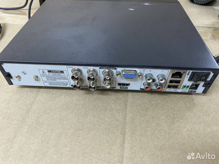 Комплект видеонаблюдения 4 камеры