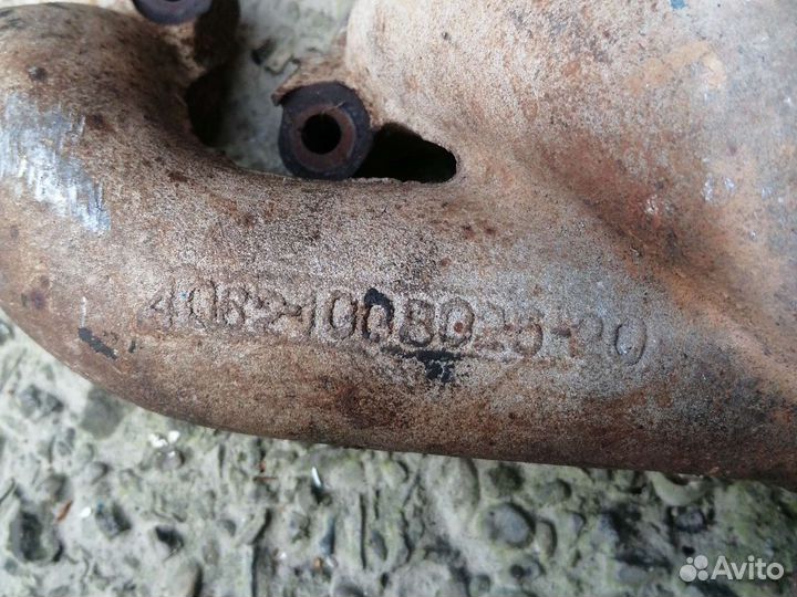 Выпускной коллектор змз 406