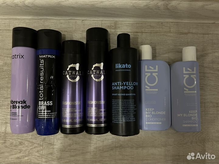 Шампуни для осветленных волос
