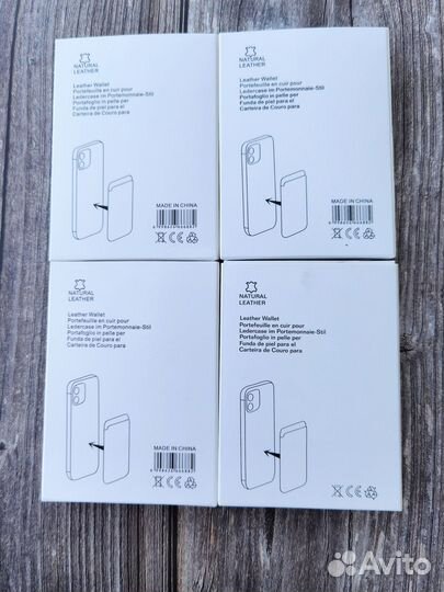 Кошелёк Leather Wallet MagSafe для iPhone