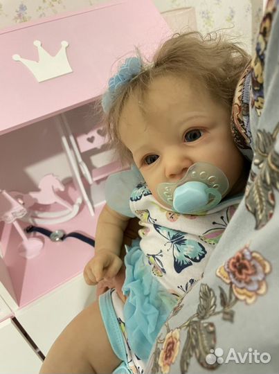 Кукла реборн из молда Саския