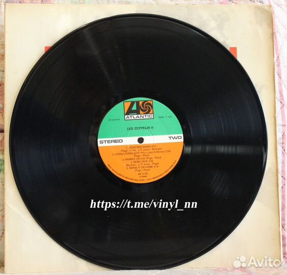 LED Zeppelin Germany, UK виниловые пластинки