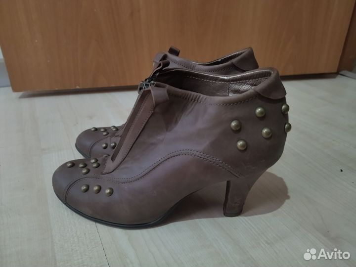 Ботильоны натуральная кожа