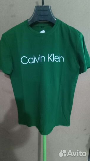 Футболка Calvin Klein зелёная