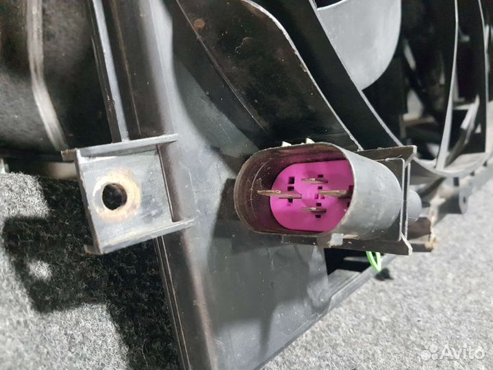 Диффузор с вентиляторами audi A3(8P)