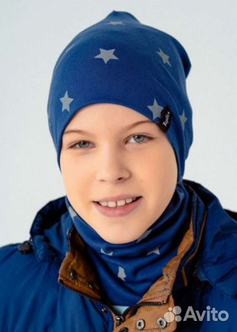 Снуд, шапка комплект весенний новый