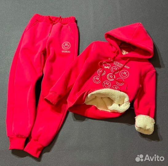 Спортивный костюм утепленный детский