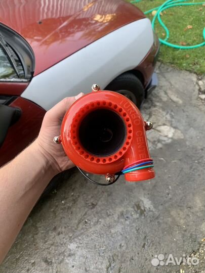 Имитация blow-off