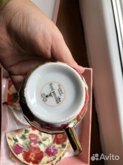 Сервиз чайный новый фарфор