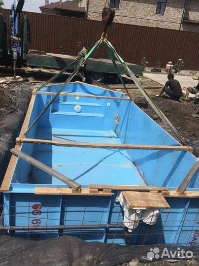 Пластиковый бассейн