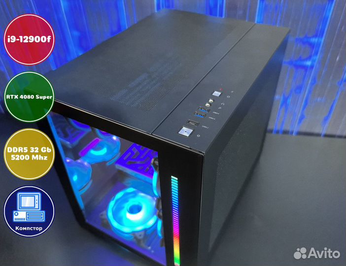 Игровой пк i9-RTX4080SUP-32DDR5-IJO7829516340-B760