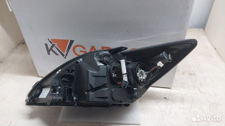 Фара Ford Focus 2 2008-2011 черная
