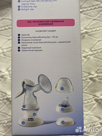 Молокоотсос ручной chicco