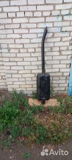 Глушитель новый услиенный на мтз 82