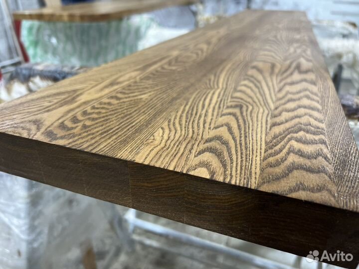Полка подоконник столешница из ясеня на заказ