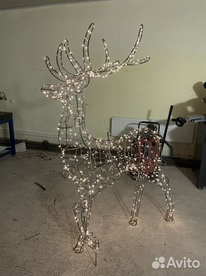 Новогодний олень