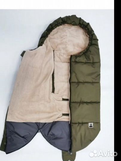 Теплый конверт в коляску