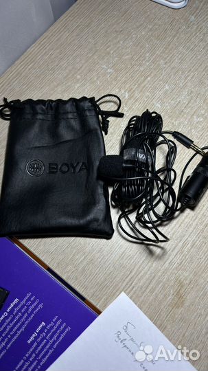 Петличный микрофон Boya