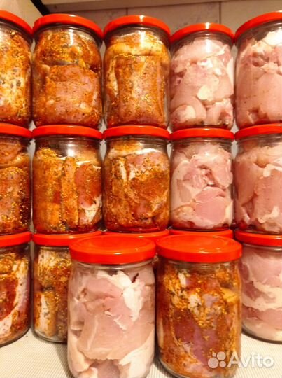 Домашняя тушёнка, рыбн.консервы, купаты, котлеты