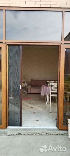 Раздвижная москитная сетка плиссе