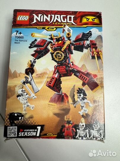 Lego Ninjago 70665 Робот-самурай