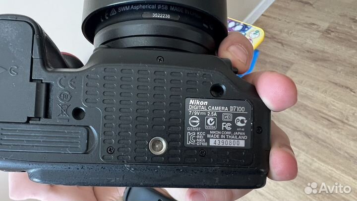 Зеркальный фотоаппарат nikon d7100