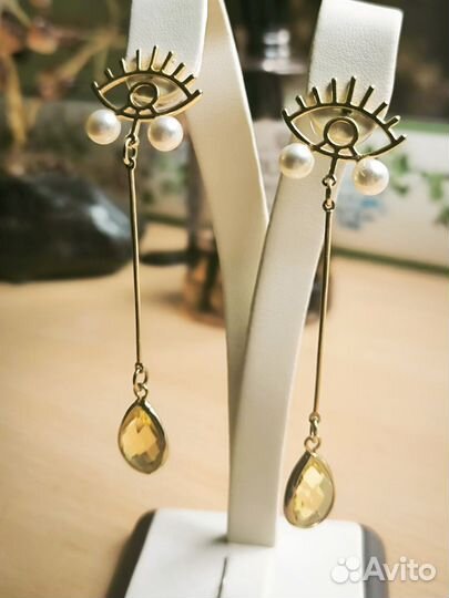 Серьги колье браслет бижутерия 36Seul