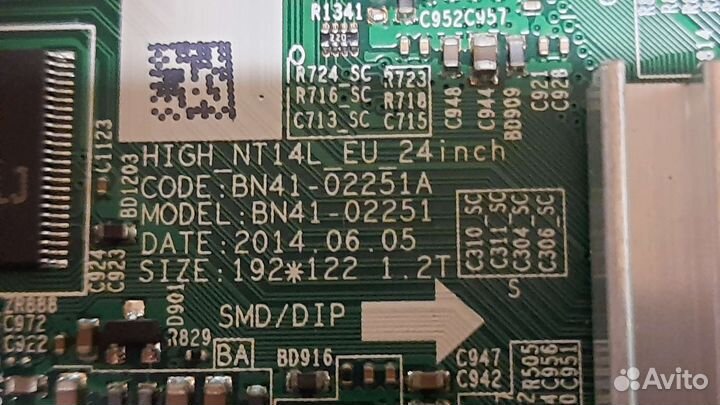 Платы для телевизоров samsung,fusion