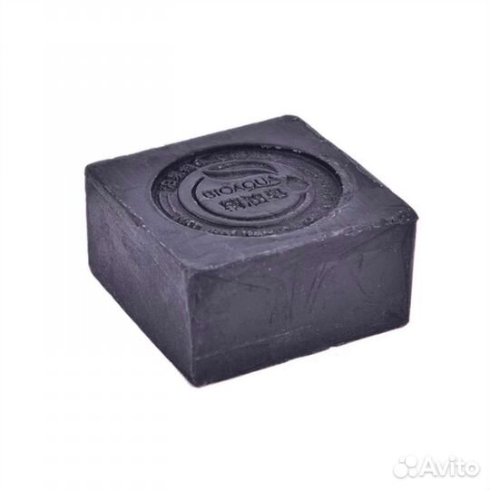 Натуральное мыло с бамбуковым углем,100 гр