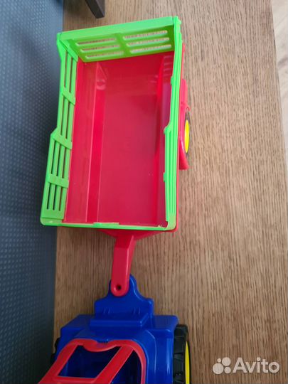 Трактор с прицепом детский