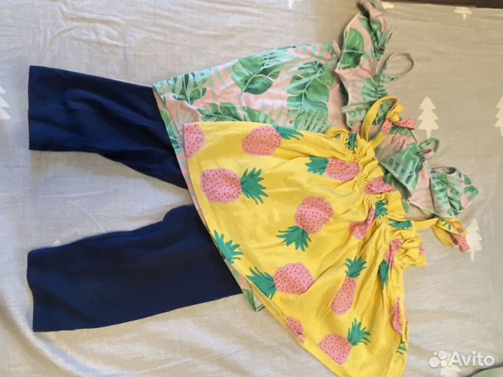 Вещи на девочку пакетом 110-116р