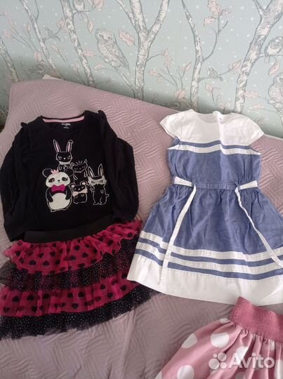 Детские вещи пакетом для девочек 3-4 года