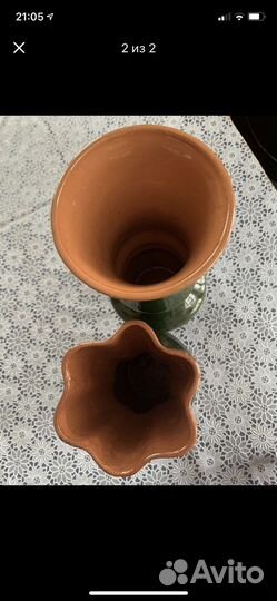 Керамическая ваза