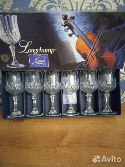 Бокалы для вина хрусталь